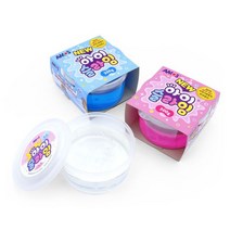 젤몬 클리어 아이슬라임 슬라임 안전한 액괴 300g, 핑크