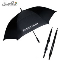 Uxko 75 장우산 아놀드파마 자동방풍무지 골프우산 우산, 블랙