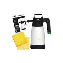 농밀한 거품을 애차에 듬뿍 iK Foam PRO 2 세차 폼건 펌프스프레이 축압식 분무기 격포 세차 goizper group ik sprayers 마이크로 화이버 크로스 차량용 소형 크로스 포함 일본어 설명서 일본 정품, 1개