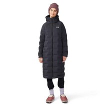 Mountain Hardwear 여성용 스탠다드 스트레치 다운 롱 파카 블랙 XS 658471, X-Small, Black_Small