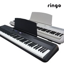 링고 88해머건반 디지털피아노 EP-3 / EP3 블루투스 스피커 기능 / 피아노 어플 호환, 기본구성상품, 블랙