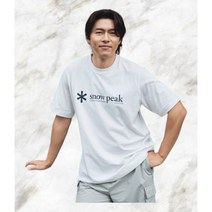 스노우피크 어패럴 SNOWPEAK APPAREL 냉감 로고 반팔 티셔츠 Off White S24MUFTS67 S24MUFTS67OW 1130127