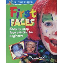 영국 스나자루 페이스 페인팅 물감 (옵션선택필수), 40. 디자인북-First Faces