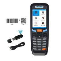 Trohestar 바코드 스캐너 휴대용 리더 1D QR 물류 시장 핸드 인벤토리 데이터 수집기, 02 1D And 2D