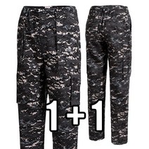 늑대와여우 1+1 얼룩이 작업복바지 면건빵팬츠 카고 건빵바지 빅사이즈