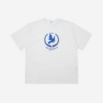 [New Best] 아더에러 버드 로고 티셔츠 화이트 Ader Error Bird Logo T-Shirt White 385929