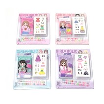 3500 걸 홀릭 큐빅&씰 코디북 코디스티커 1개