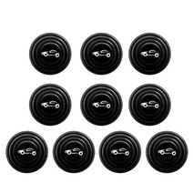 10PCS 자동차 도어 범퍼 보호 스티커 범용 충격 흡수 가스켓 대부분의 자동차 트럭 suv에 대 한 범퍼 보호기, 3