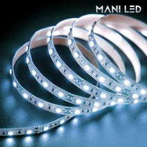 마니LED 주문제작 플렉시블 3528 5050 LED바 12V 24V 10cm, 5050 비방수 흰띠 12V 10cm 쿨화이트, 1개