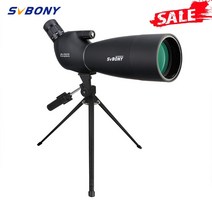 SVBONY SV28 25-75x70 스포팅 스코프 강력한 망원경 장거리 대형 접안 렌즈 21mm 타겟 슈팅 양궁