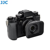 [JJC] 후지XF27mm F2.8 RWR 렌즈 사각후드 LH-JXF27F2.8, 블랙