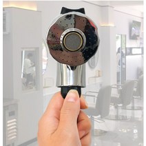 이발소 헤어 살롱 샴푸 침대 샤워 노즐 나노 마이크로 버블 헤드 세면기, 1. 실버