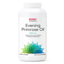 GNC 지엔씨 이브닝 프림로즈 달맞이꽃종자유 오일 Evening Primrose 180캡슐 1개, 180정