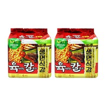 풀무원 생면식감 육개장칼국수 120.9g, 16개