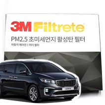 3M 초미세먼지 활성탄 에어컨필터 더뉴카니발, 더뉴카니발(18~20년7월)-F6205, 1개