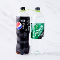 [메가마트]롯데칠성 칠성사이다제로+펩시블랙 1.5L*2입, 1.5L, 1세트