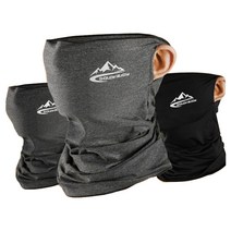 매쉬 여름 쿨 냉감 마스크 쿨워머 쿨넥워머, 블랙