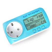 가정용 전기요금측정기 SJPM-C16N 충전식 배터리 내장 정전보상