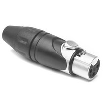 암페놀 AX3F 3Pole XLR (F) 캐논 암 커넥터