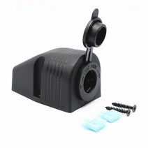 1pcs Black 12V/24V Cars Trucks UTV ATV Motorcycle Cigarette Lighter Power Socket Parts High Quality