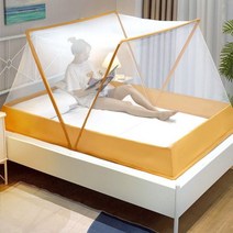 벙커 침대 텐트 접이식 방충망 침대 캐노피 휴대용 안티 ting 텐트 커튼 홈 침실 장식, 05 camel