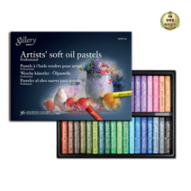 라이브잇 문교 소프트 오일 파스텔 지함 MOPV-36, 9세트, 36색