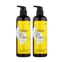 꽃을든남자 케라틴 실크프로테인 헤어 밀키에센스, 2개, 500ml