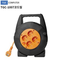 TGC-10 4구 캠핑용 코드릴선 휴대용 연장선 2.4KG 20M, 1, 1