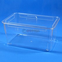 뚜껑있는 사각수조, 300x200x200mm 수조+뚜껑