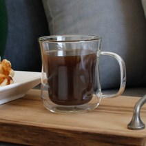 [천삼백케이] [체리하우스] 루체루나 홈카페 유리잔 7type, 11. 더블글라스 비엔나커피 350