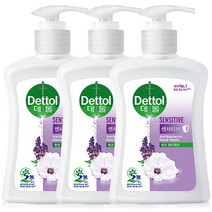 데톨 항균 핸드워시 센서티브 250ml x 3개, 상세페이지 참조, 상세페이지 참조, 상세페이지 참조, 상세페이지 참조