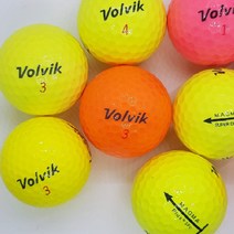 볼빅 마그마 컬러 3피스 4피스 A-급 로스트볼 30알 필드 라운딩용 물세척 창고직영 로스트볼