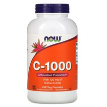 Now Foods C 1000 바이오플라보노이드 100mg 베지 캡슐 250정