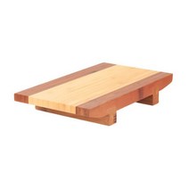 S20cm 대나무 투톤 회도마 l 초밥 우드 고기 플레이팅