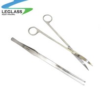 리글라스 수초 핀셋+가위 [곡형] 세트, 리글라스 핀셋 (일자형) 핀셋만
