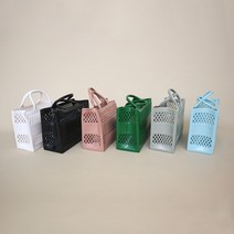 117 여성 젤리 여행용 피크닉 데일리 사각 수영장 가방