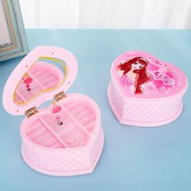 오르골제작 애니메이션 일본 대만 스노우볼 자장가 우드 귀여운 작은 공주 보석 상자 플라스틱 어린이 뮤직, 01 1