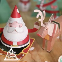 [서커스이미지웍스] 페이퍼토이 Anyone can be Santa
