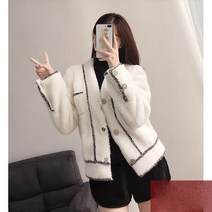 비경 여성스런 넘 이쁜 양털 후리스 뽀글이 가디건 NZ5192