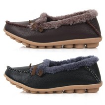 털슬리퍼 털운동화 모카신 천연가죽 m612 털단화 여성