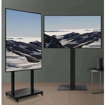삼텐바이미 모니터암 스마트TV 거치대 회전식 회의실, 32에서56인치 / 숨은 디자인