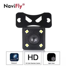 어라운드 카메라 자동차 룸미러 전방 후방 사이드 서라운드 뷰 navifans hd night vision car rear view camera 170 광각 역방향 주차 카메라, 4 주도 5, 12v