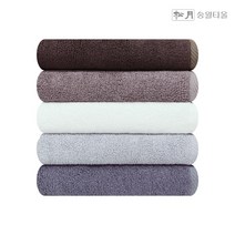 송월타올 [송월타올]솔리드 뱀부얀 100% 200g 고중량 호텔수건, 아이보리 1장