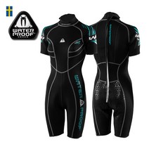 워터프루프 슈트 수트 W30 숏티 반팔 여성