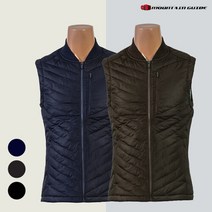 엑슘 마운틴가이드 겨울 등산복 단체복 베스트 작업복 남성 경량 패딩조끼 CNM-B204-05