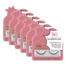 투라 리프팅 여신 속눈썹 예쁜 아이X6개인조속눈썹 가닥속눈썹 셀프속눈썹연장 속눈썹붙이기 붙이는속눈썹, 블랙, 6개