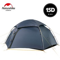 naturehike 2019 new 15d cloud peak 2 tent 야외 2인용 초경량 캠핑 텐트 적합한 알파인 캠핑, 푸른, 협력사