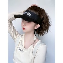 가발 모자 썬캡 여성 모음 남자 골프 일체형 항암 중년 머리, G