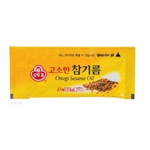 캠핑용 도시락용 포장용 배달용 오뚜기 일회용참기름포장, 4.5ml, 50개