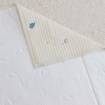 바미블랑 유아용 듀라론 원단 냉감 패드 아기 침대패드 쿨매트, 디노디노 냉감패드
